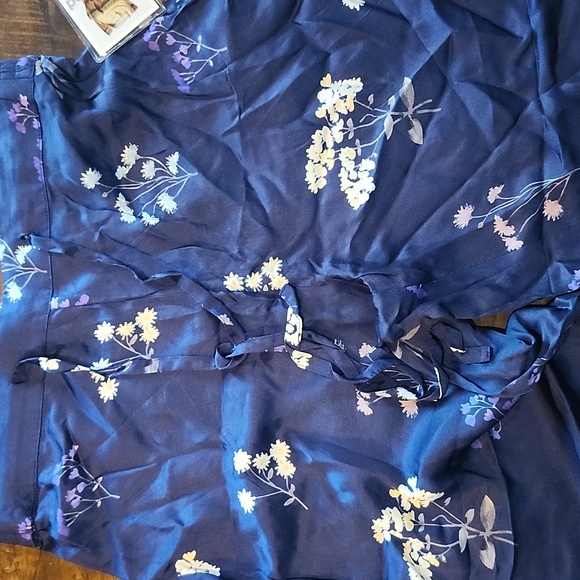 Self-Portrait Elegant Blue and Purple Ensemble - Picture 3 of 6